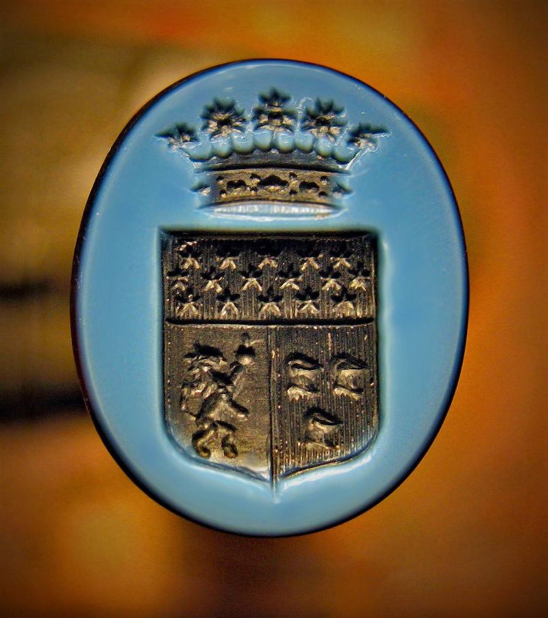 herb w kamieniu coats of arm l'anneau heraldique